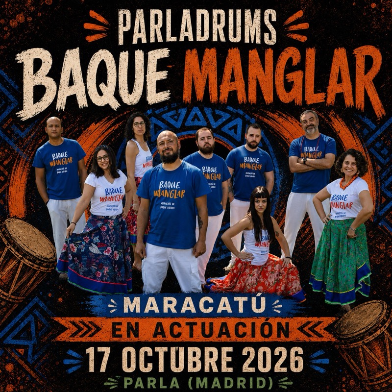 baquemanglar Baque Manglar el 17 octubre en ParlaDrums