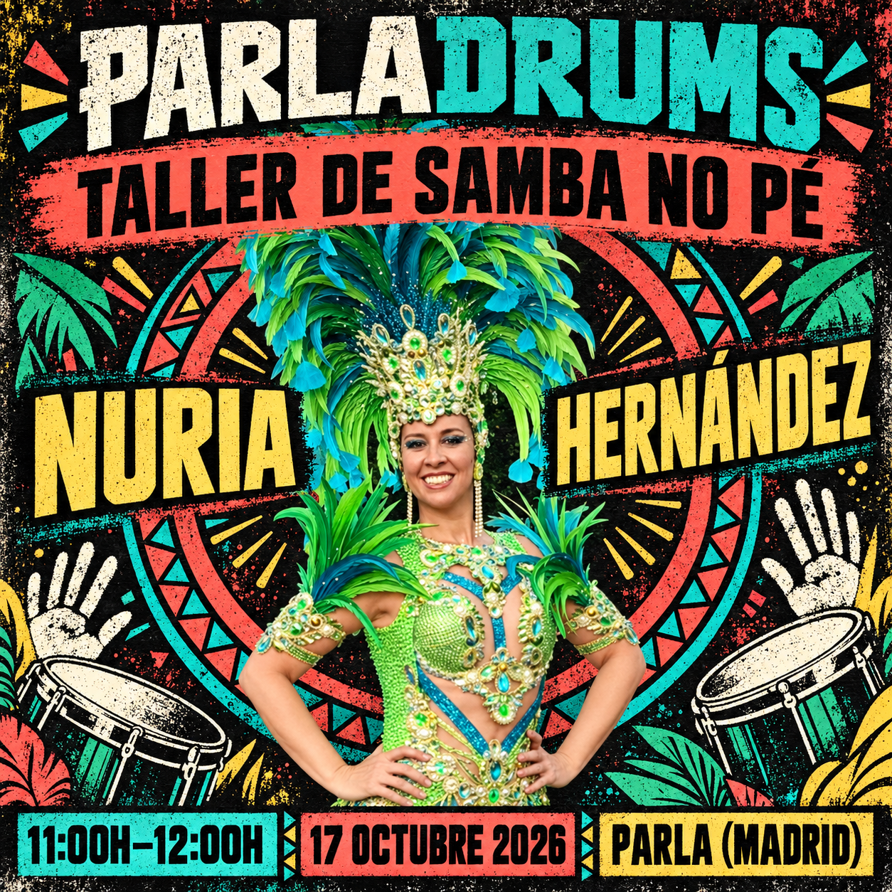taller de samba no pe Nuria Hernández